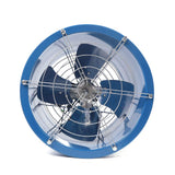 Tube Axial Fan Explosion-Proof Exhaust Fan High Velocity Utility Blower, Cylinder Pipe Axial Fan Ventilator Fan Spray Booth Paint Fumes Exhaust Flow Upyouths
