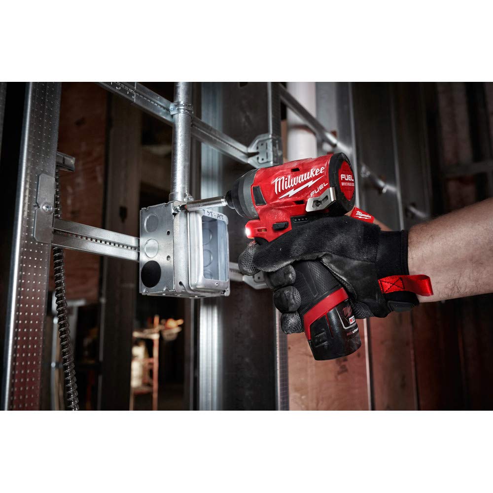 Milwaukee Electric Tools 2598-22 M12 Fuel 2 Pc Kit- 1/2" Hammer Drill & 1/4" Impact Milwaukee