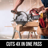 SKIL 10-1/4'' TRUEHVL Cordless Worm Drive Skilsaw Circular Saw Kit with 2 Batteries - SPTH70M-21 SKILSAW