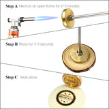 Custom Branding Iron Kit with Personalised Wood Burning Stamp for Crafts and Leather Yuwu