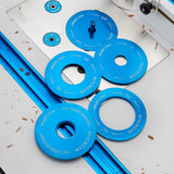 Snap-Lock Router Plate Insert Lock (5 Set) - Twist Locks for Router Table Insert Plate Fits Properly & Control Dust – Aluminum Router Table Insert ROCKLER