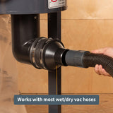 POWERTEC 70136 4-Inch Hose to 2-1/2 Inch Hose Cone Reducer POWERTEC