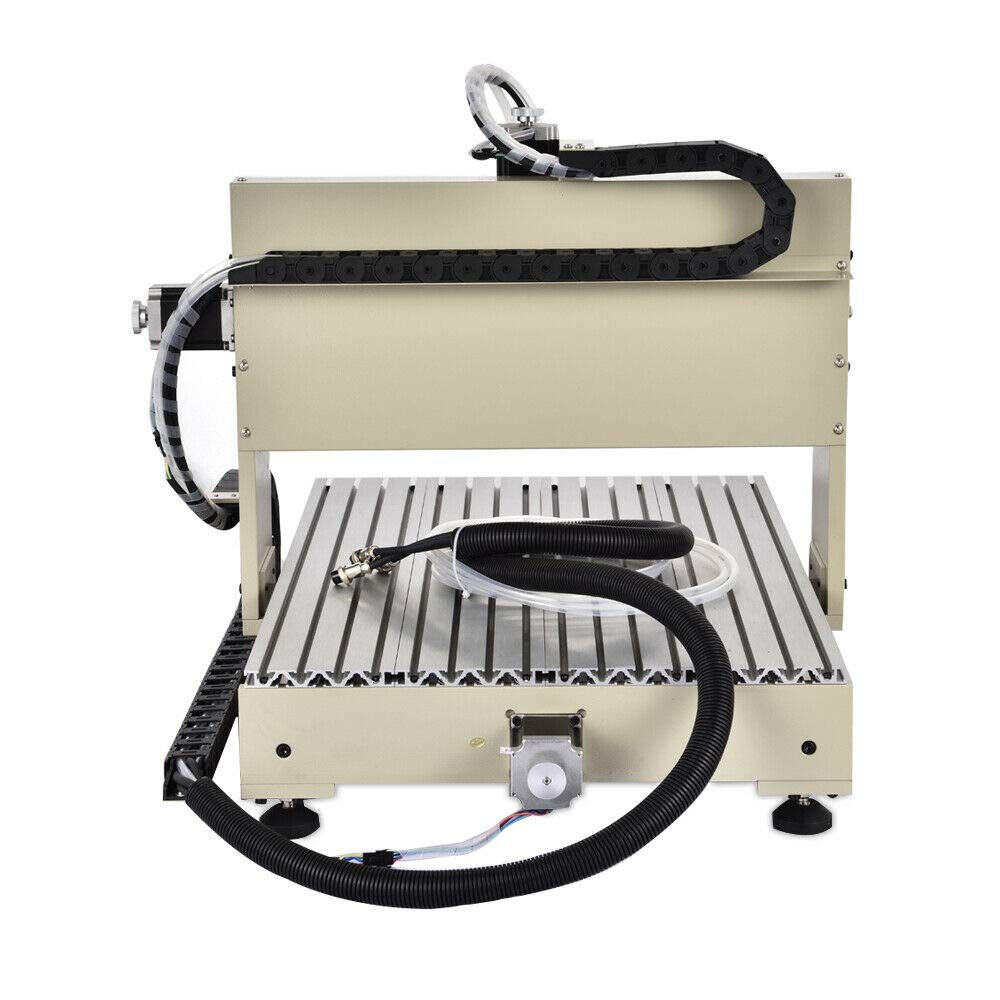 Futchoy 4-Axis USB CNC 6040 Router Engraving Machine PCB Milling Machine With Controller 110V 1.5KW VFD Water-Cooled Router Engraving Machine For Futchoy