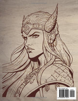 Pyrography Templates: Vikings, for Tracing and Woodburning WoodArtSupply