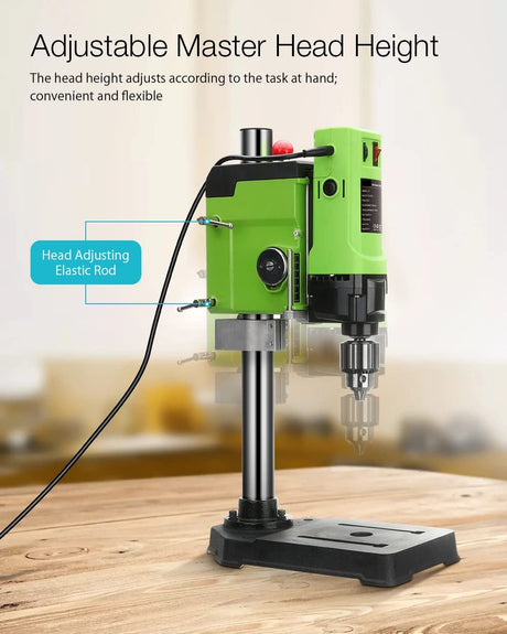 BACHIN MINIQ Bench Drill Stand 1050W Mini Electric Bench Drilling Machine Drill Chuck 3-16mm BACHIN