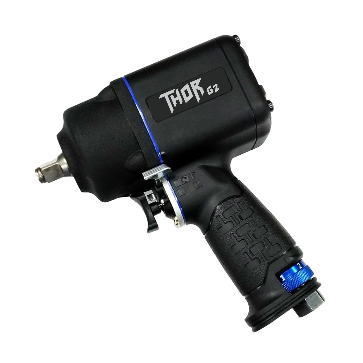 Astro Tools 1895 Onyx 1/2" "Thor G2 Impact Wrench, Large, Black - WoodArtSupply