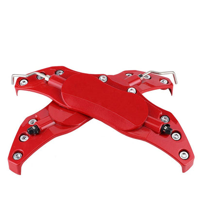 overlay caliper covers overlay caliper covers Calipers and accessories 2Pcs Car Universal Disc Brake Caliper Fake Covers Left amp Right Accessories - WoodArtSupply