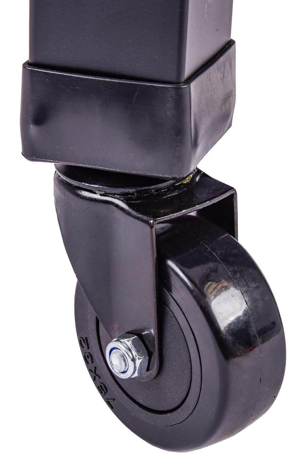 JEGS Heavy-Duty Swivel Shop Stool | 330 lb. Capacity | Steel Frame | Black Powder Coat Finish | 22 in. to 27.50 in. Height Adjustment | 16 in. JEGS