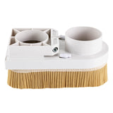 YIYIBYUS Dust Cover,80mm Spindle Dust Shoe Boot Collector For CNC Router Engraving Milling Machine YIYIBYUS