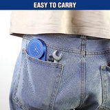 WORKPRO Aluminum Miter Saw Protractor, 7.3 Inch Angle Finder Featuring Precision Laser Engraved Scales for Inside and Outside Corner, Carpenters, WORKPRO