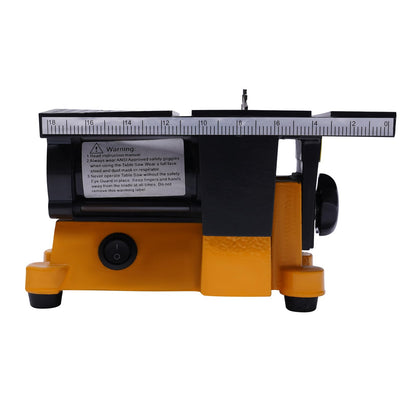 90W 1/8HP 4" Mini Table Saw Bench Metal Wood Glass Stone Sawing Cutting Machine Mini Table Saw Cutting Tool DIY Woodworking Saw Cutter Bench Top