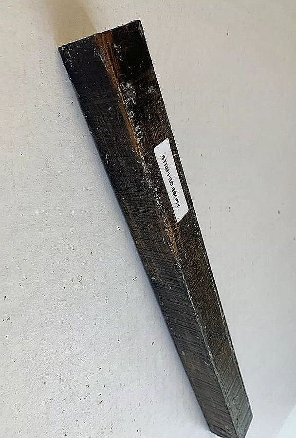 Beautiful Striped Ebony Hobby Wood, Turning Blanks Size: 1" X 1" X 12" Suitable Wood Pieces for Wood Crafts and Projects Generic