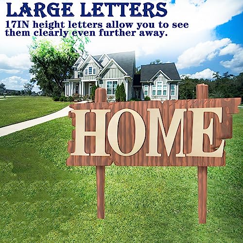 17 Inch Unfinished Wooden Letters, Blank Wood Letters Sign for Home Wall Decor, Large Unpainted Wood Letter for Crafts,Birthday,Wedding Party BIUWING