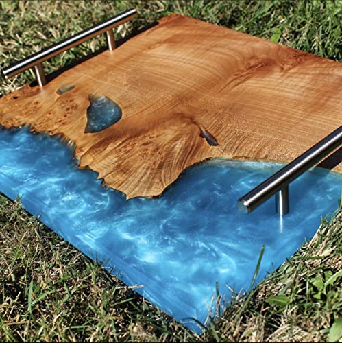 Deep Pour Epoxy Resin for River Table | 6 Gallon (22.8 L) | 2'' DEEP Pour, Casting & Art Epoxy Resin Kit | Low VOC & Low Odor | for River Tables, MagicResin