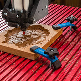 Rockler Hold Down Clamp, (5-1/2''L x 1-1/8'' W) - Drill Press Clamp is for Workbenches, Jigs, or Machine Tables w/T Track Accessories – Clamps Ideal ROCKLER