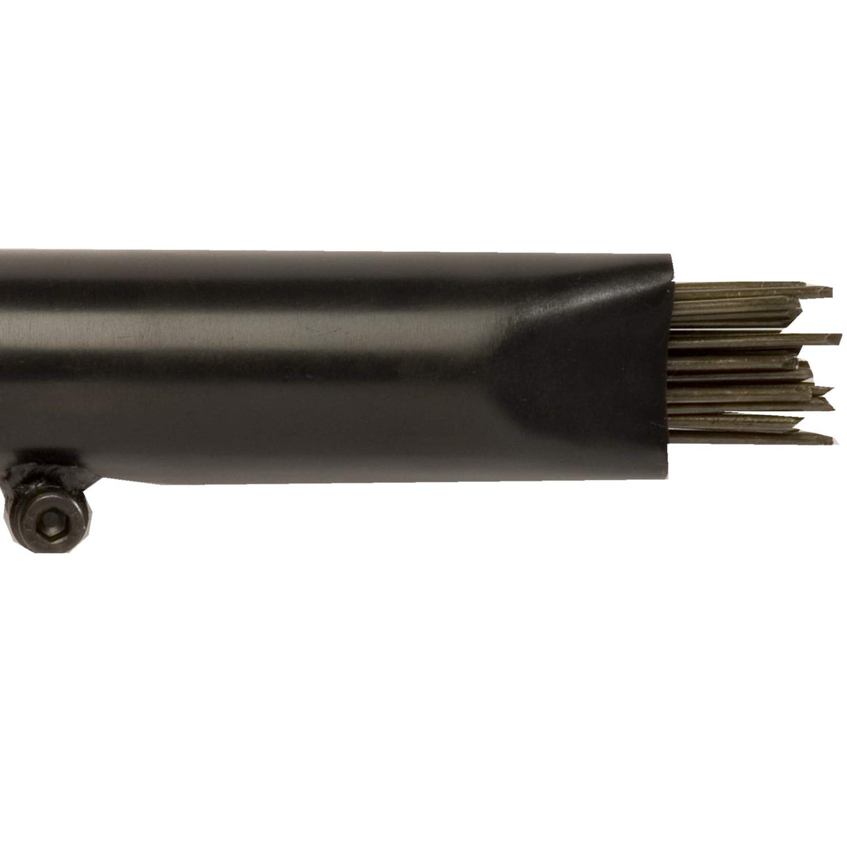 CS Unitec | 2B Needle Scaler with Vacuum Shroud | 19 Needle Air Chisel | Professional Grade 3000 BPM Inline Grip | Air Power 5.5 CFM - 121.2099 VS CS Unitec