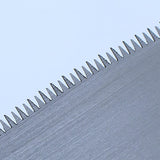 KAKURI Azebiki Japanese Saw for Woodworking 3-1/2" Made in JAPAN, Japanese Curved Hand Pull Saw for Hole, Mid Panel, Groove Cutting, Ryoba Double KAKURI