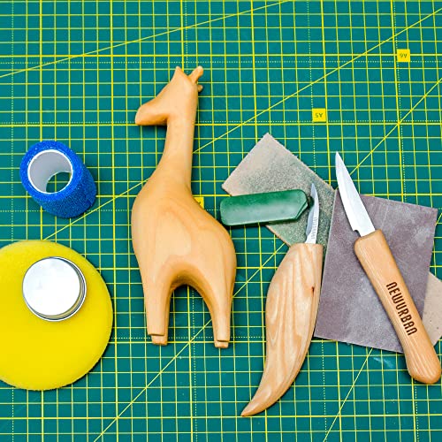 Wood Carving Kit for Beginners Whittling Kit With Rhino Linden