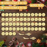 56 Pieces Wood Burning Tip Letter Wood Burning Tip Set Including Alphabet Number Symbol for Wood Burner Craft DIY Embossing Carving Wood Burning Mixweer