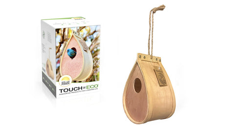 Pollinating Palace - Outdoor Hanging Wooden Bird House,Outdoor Birdhouse for Hummingbirds, Bluebirds and Finch Cardinals, Songbirds, Birdhouse GardeningProducts4Less