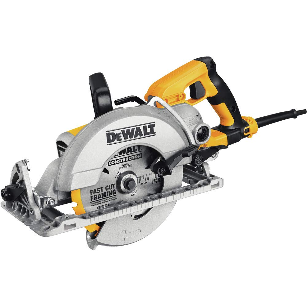 DEWALT 7-1/4-Inch Circular Saw, 15-Amp, Worm Drive, Corded (DWS535B) DEWALT