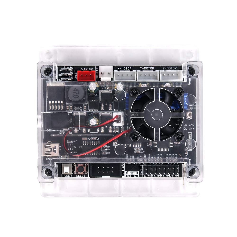 GRBL 1.1f CNC Controller 3-Axis CNC Router Machine Control Board for CNC 3018 Pro 3018 Max 3018Pro-M Milling Machine MYSWEETY