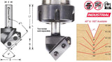 Amana Tool RC-1142-M CNC Insert V-Groove 90 Deg x 20mm CH x 6mm Inch SHK Router Bit Amana Tool