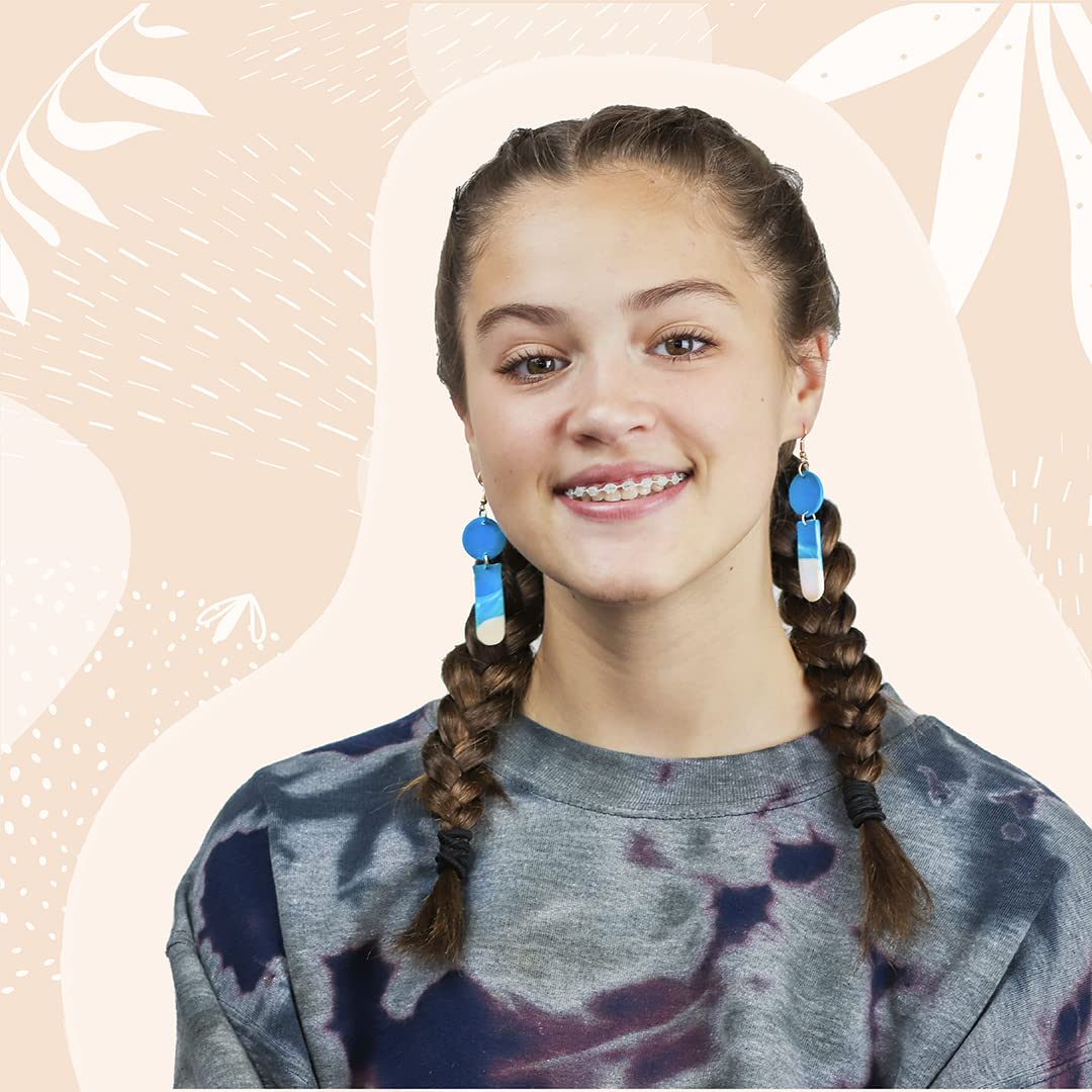 DOODLE HOG Polymer Clay Earring Making Kit, Gift for Teens and Adults, Make 12 Earrings, Jewelry Making Supplies for Kids and Adults - Arts and DOODLE HOG