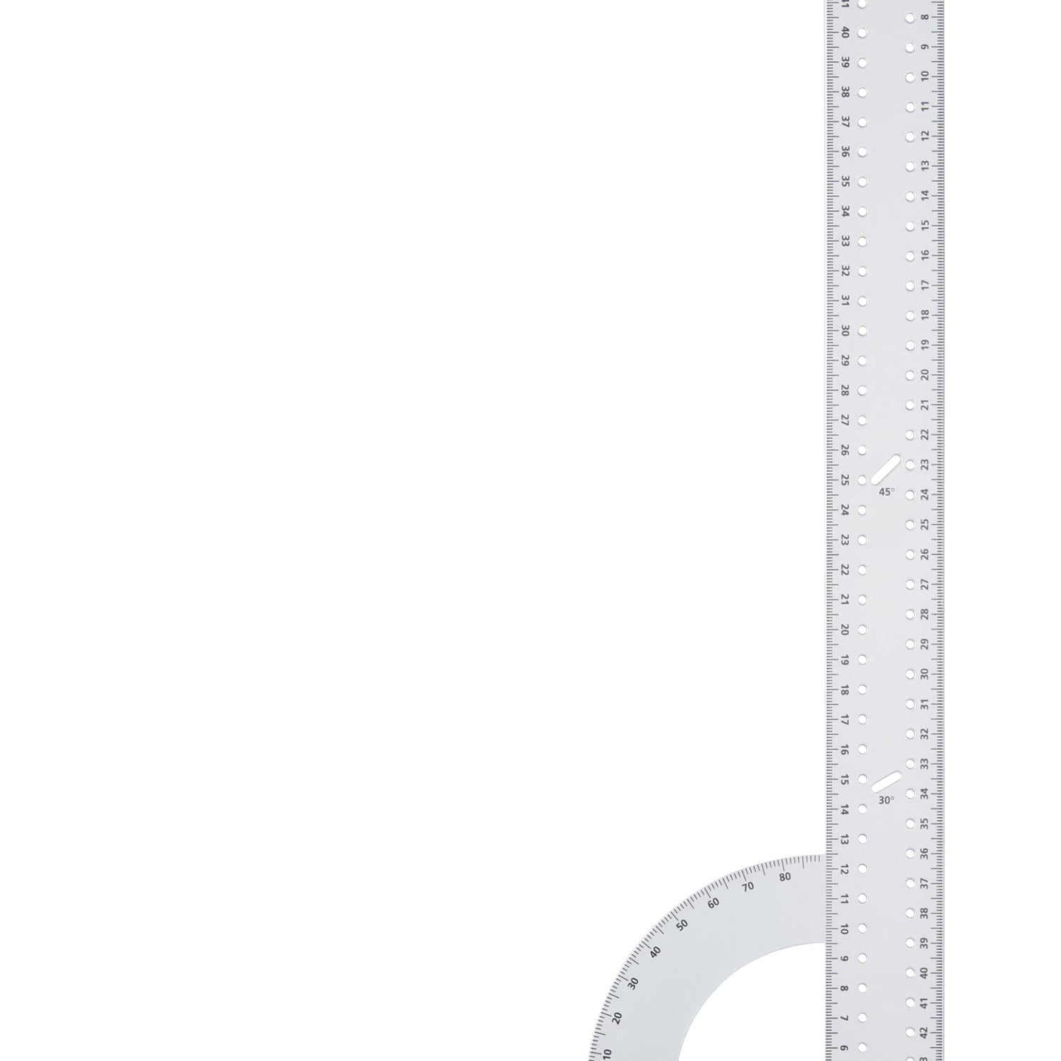 wolfcraft Universal Angle & Try Square I 5206000 I for Measuring, Marking, Drawing and Guided Cutting wolfcraft