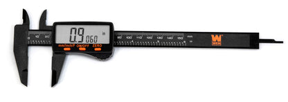 WEN 10761 Electronic 6.1-Inch Digital Caliper with LCD Readout and Storage Case - WoodArtSupply