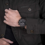 2win Personalized Wooden Watch Engraved Wood Engrave Groomsmen Gift My Man Wedding Anniversary for Men Personalized Watch 2win