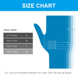 FINITEX Blue Disposable Nitrile Exam Gloves - 200 PCS/BOX 3.5mil Rubber Powder-Free Latex-Free Medical Examination Home Cleaning Food Gloves, X-LARGE FINITEX