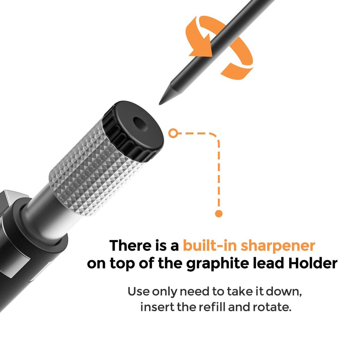 Nicpro 11 Pieces 2mm Mechanical Pencil Set, 3 PCS Carpenter Drafting Pencil 2.0 mm for Art Drawing Writing Sketching Construction with 6 Tube Nicpro