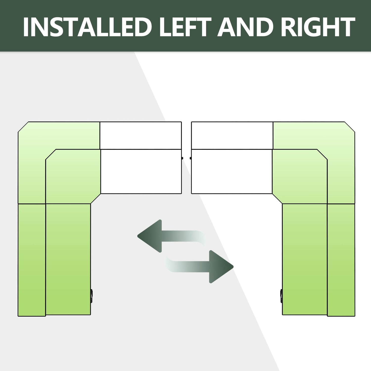 FEZIBO Triple Motor 75" L Shaped Standing Desk with 5 Drawers, Reversible Electric Standing Gaming Desk Adjustable Height, Corner Stand up Desk with FEZIBO