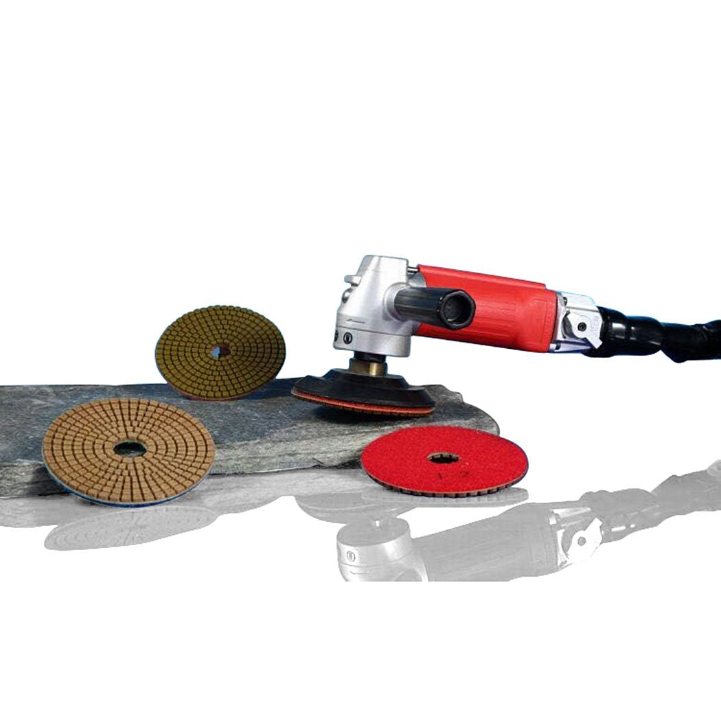 Air Grinder,4-Inch Air Wet Stone Polisher 5500 Rpm with Rear Exhaust,Air-Powered Stone Polisher - WoodArtSupply