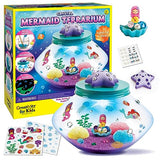 Creativity for Kids Crystal Mermaid Terrarium Kit - STEM Projects for Kids Ages 6-8+, Arts and Crafts for Girls and Boys Creativity for Kids