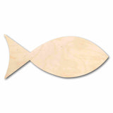 Unfinished Wood Fish Shape Silhouette - Craft- up to 24" DIY 5" / 1/2" 24 Hour Crafts
