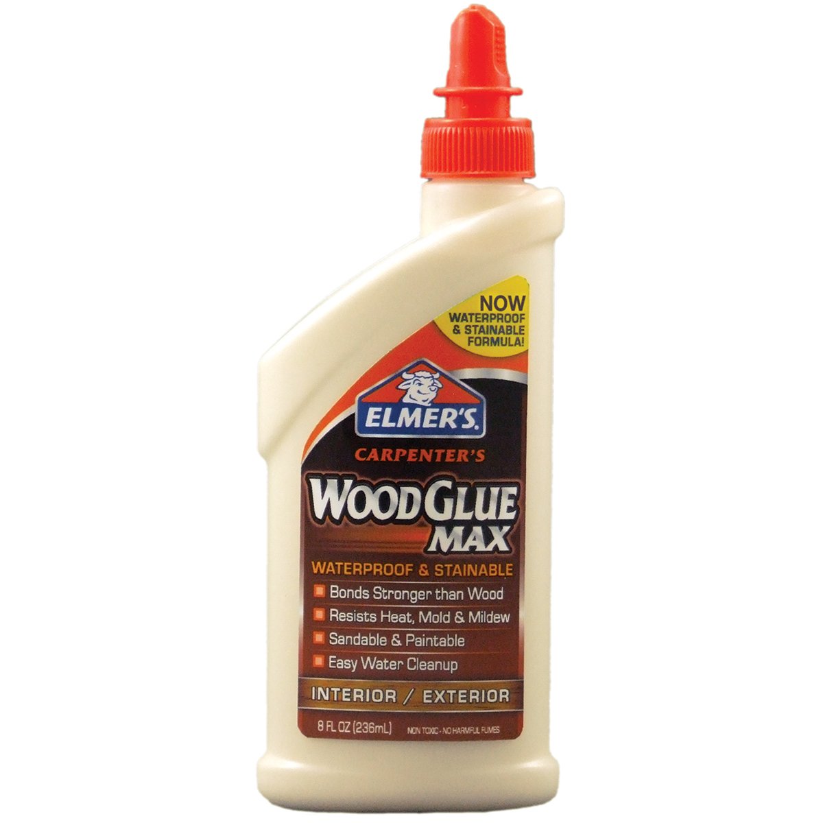 Elmer's Products Elmer's E7300 Carpenter's Wood Glue Max, 8 Ounces, 8 oz, Tan, 8 Fl Oz - WoodArtSupply