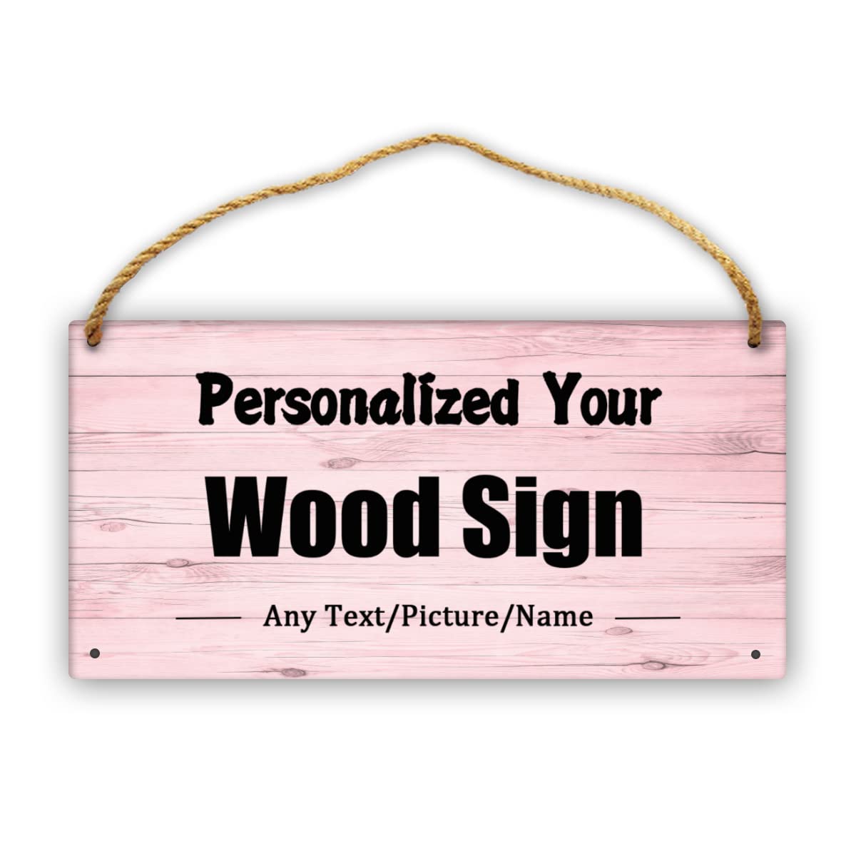 Personalized Wedding Gift | Custom Wood Sign | Family Name Signs | Couples Gift for Christmas,Birthday,Thanksgiving,Mother's Day 5.9"X11.8"(15X30cm) - WoodArtSupply