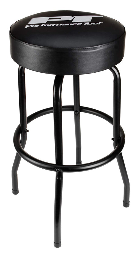 Performance Tool W85010 Swivel Seat Bar Stool for Mechanic Garages and Workshops, Black, 0.6x9.8x5.8-Inches Performance Tool