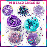 GirlZone Cosmic Cloud Slime Kit, Premade Galaxy Slime Kit for Girls with Slime Glitter and Inks, Slime Fun Straight Out of The Tub, Great Slime Kits GirlZone