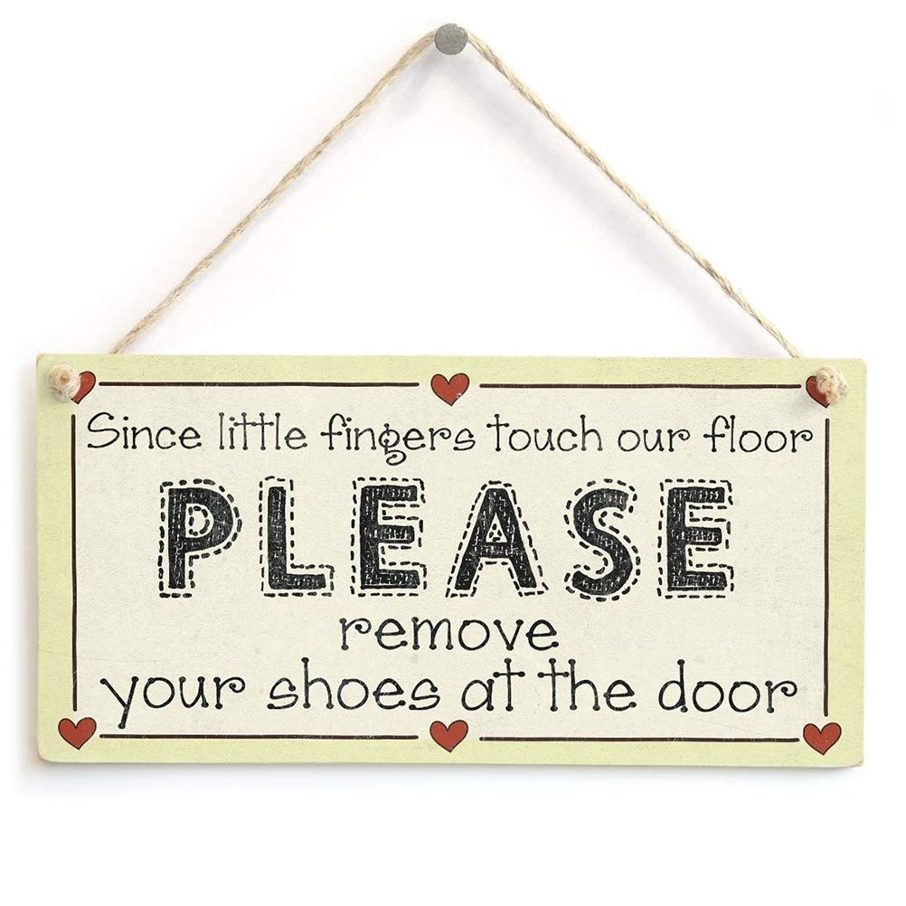 JANOU 3pcs Unfinished Wood Sign Blank Rectangle Hanging Wooden Plaque DIY Craft Project Wood Sign with Rope Door Wall Art Decorative, 6x12'' JANOU