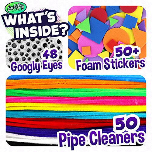 Arts and Crafts Supplies Kit for Kids - Boys and Girls Age 4 5 6 7 8 Years Old - Toddler Art Set Activity Materials - Great for Preschool and Carl & Kay Supply Co.