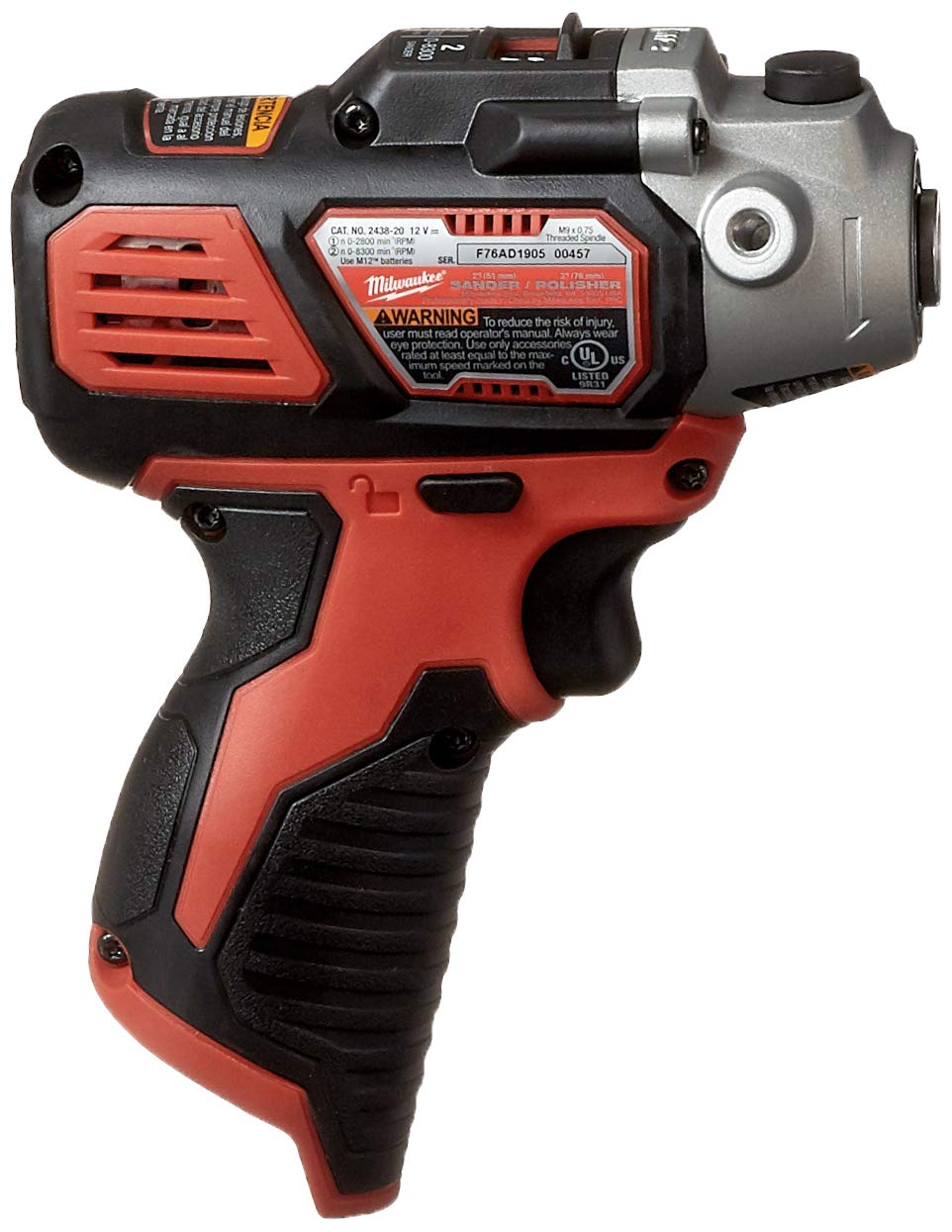 Cordless Polisher, No Battery Included Milwaukee