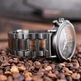 2win Engraved Wooden Watch for Boyfriend My Man Fiancé Husband Customized Personalized Wood Watches for Men Birthday Anniversary Personalized Watch 2win