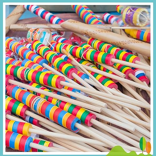 75 Pcs Dowel Rods, 3/8 x 24 Inch Birch Dowel Craft Wood Sticks Unfinished Wood Craft Sticks for Crafts and Diyers