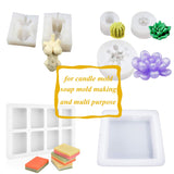 Miraclekoo Silicone Mold Making Kit Liquid Silicone Rubber 15A Platinum Silicone Translucent Mold Making Silicone for Casting Resin Molds, Silicone Miraclekoo