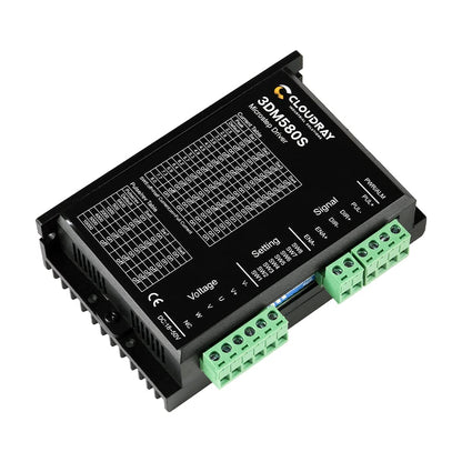 Cloudray 3-Phase Stepper Motor Driver 3DM580S 1.0-8.0A 18-50VDC for CNC Nema 17, 23, 24 and 34 Stepper Motor - WoodArtSupply