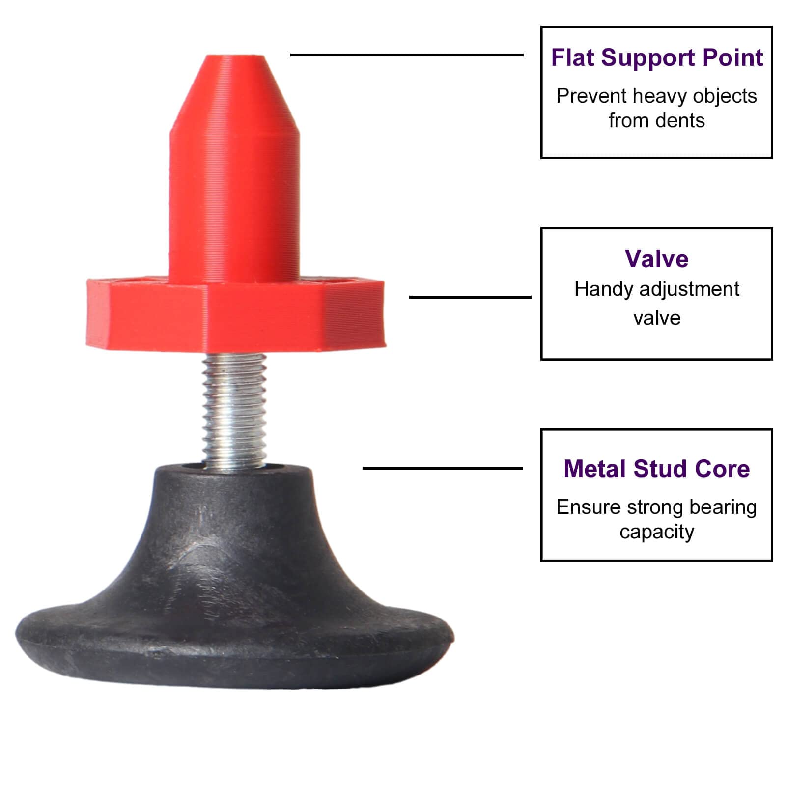 𝗟𝗢𝗣𝗔𝗦𝗔 Adjustable Canvas Support Stands for Acrylic and Epoxy Pouring Paint, Cabinet Door Elevated and Canvas Feet Risers for Paint Clean (4pcs) - WoodArtSupply