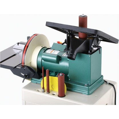 Grizzly Industrial G0529-1 HP Oscillating Spindle / 12" Disc Sander - WoodArtSupply